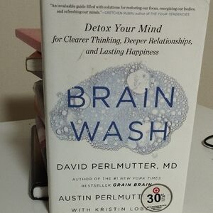 Brain Wash by David Perlmutter - White Cover